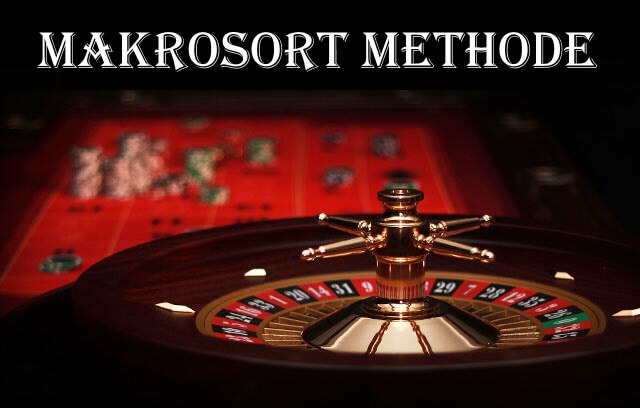 Roulette Makrosort makro sort methode roulette
